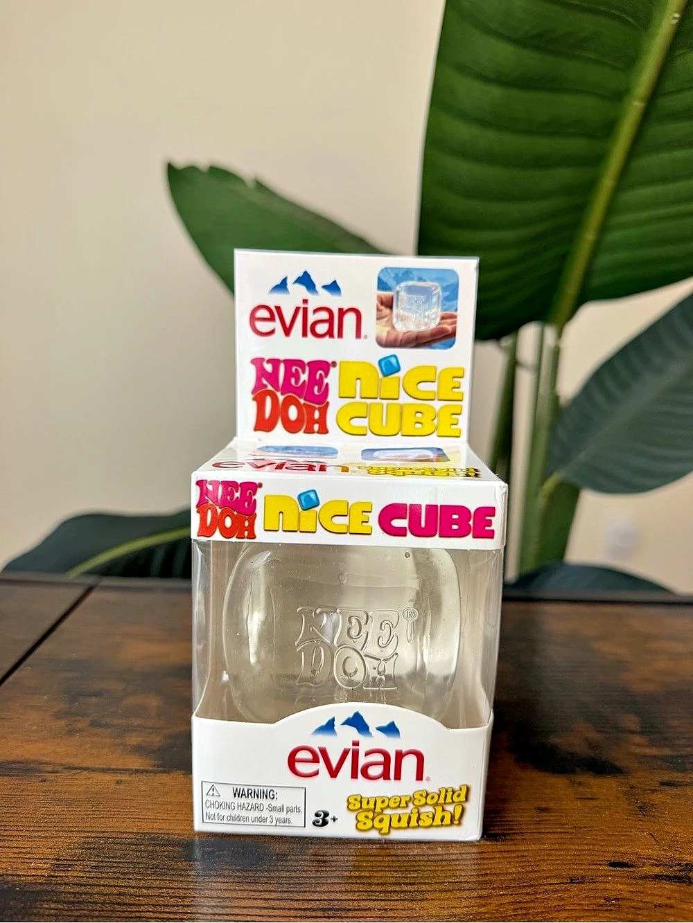 Evian NeeDoh – Limited Edition Water Bottle Squishy